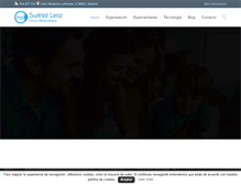 Tablet Screenshot of clinicasuarezleoz.com